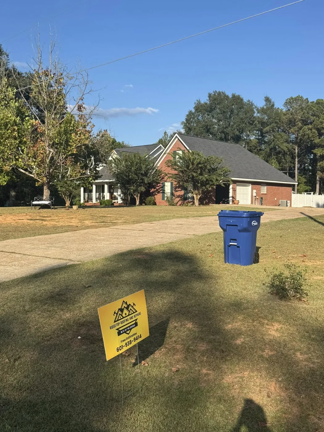 RidgeTop Roofing job photo