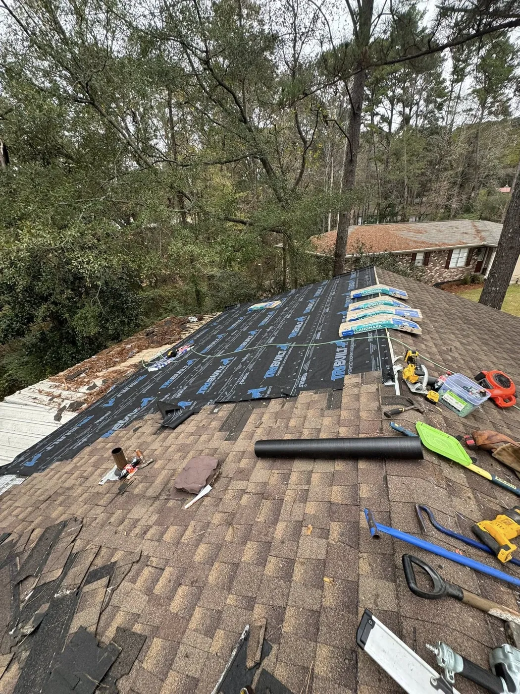 RidgeTop Roofing job photo