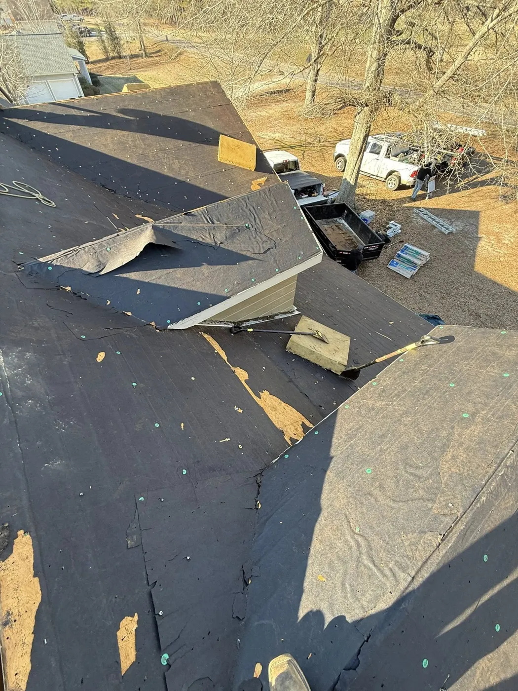 RidgeTop Roofing job photo
