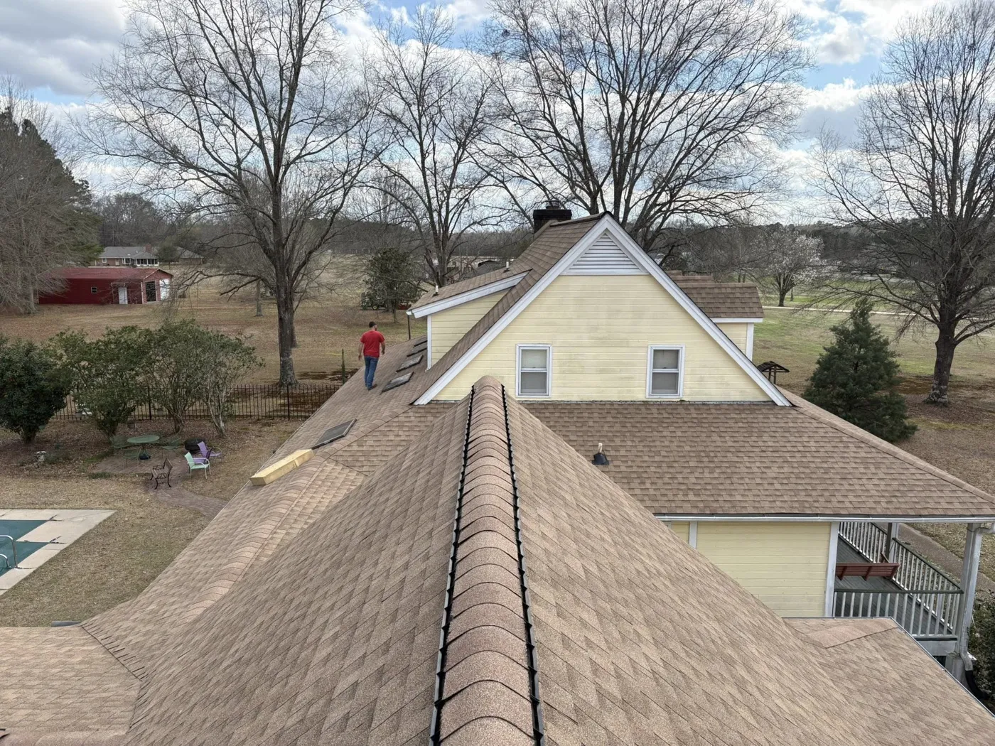 RidgeTop Roofing job photo